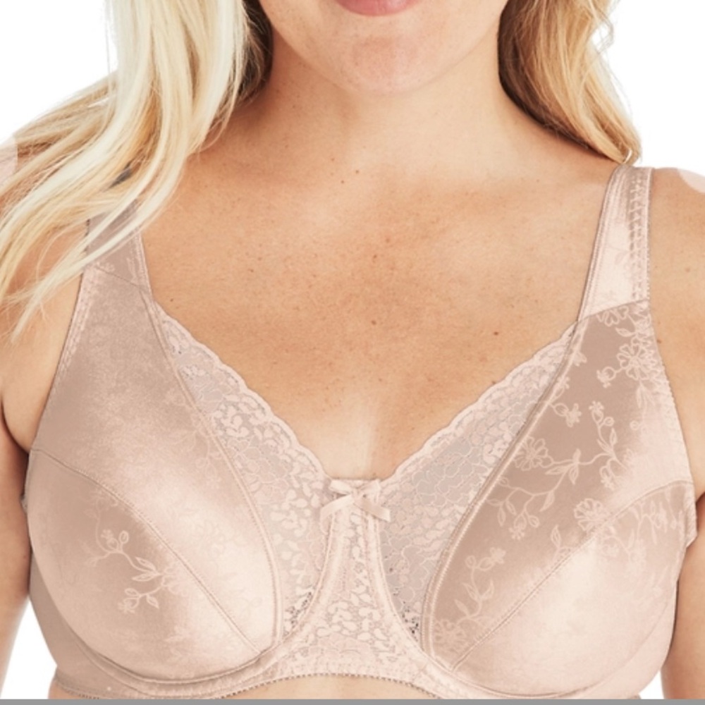 Playtex Secrets Full-Figure Full-Coverage Underwire Bra Beautiful Lift 40DD 4422